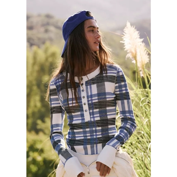 FP Movement by Free People Tops - NWOT FP Movement Rally Printed Layer
